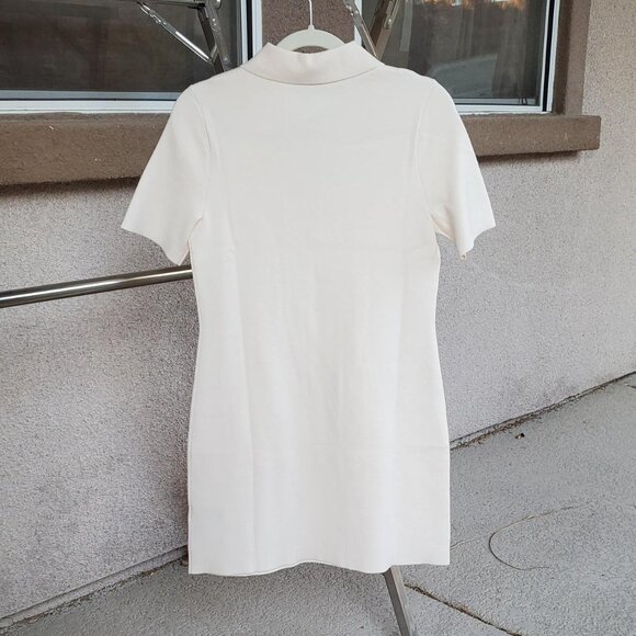 & OTHER STORIES Mini Polo Dress in Cream/Ecru size S - Picture 5 of 5